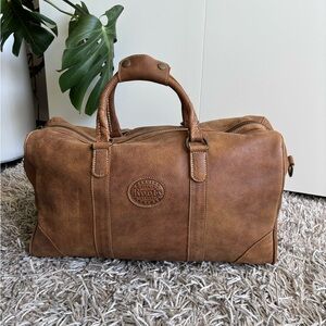 Roots Tan Leather Bag